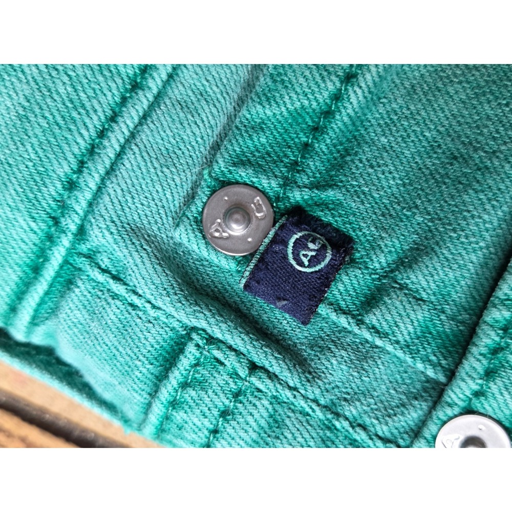 AG Adriano Goldschmied The Still Teal Skinny Jeans Women 24R Made in USA - Picture 8 of 13